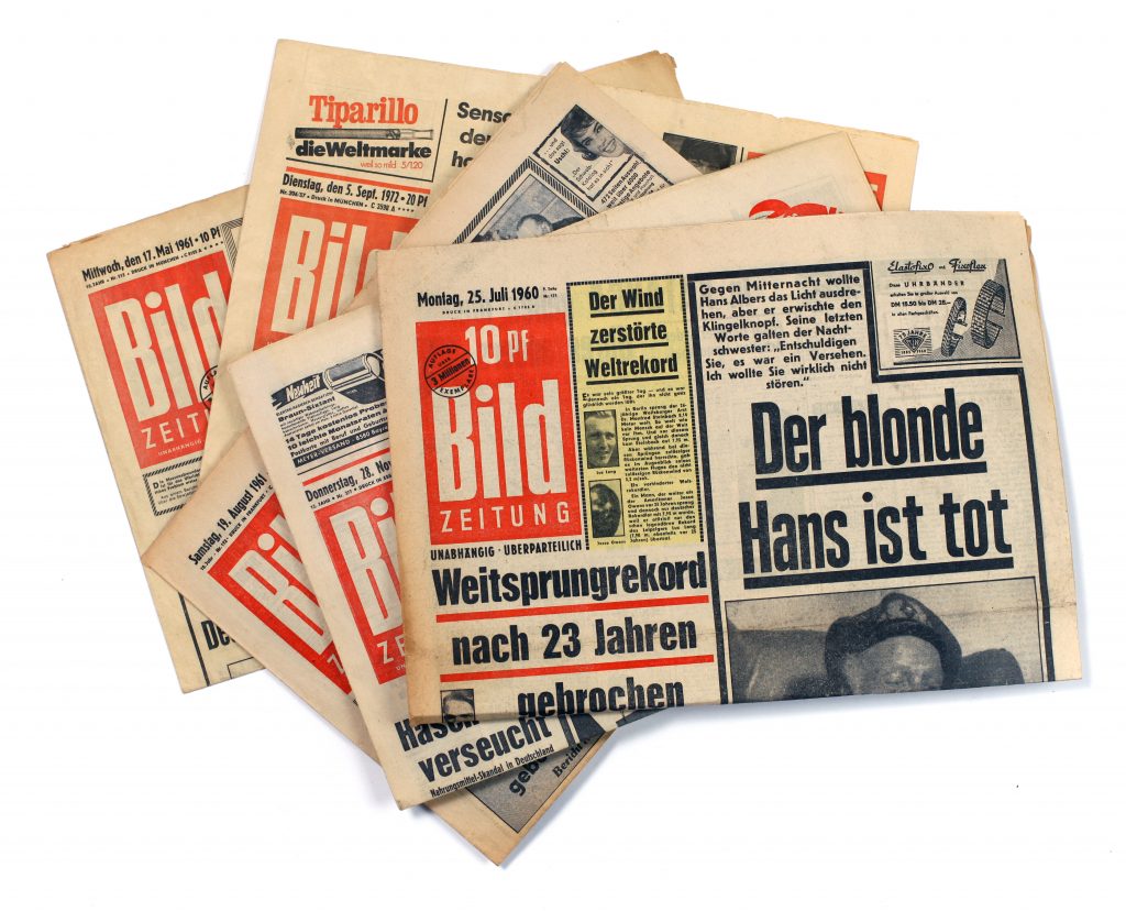 Alte Bild Zeitung vom Geburtstag: DAS nachhaltige Geschenk zum Geburtstag: Eine BILD ZEITUNG 1974 vom Tag der Geburt!