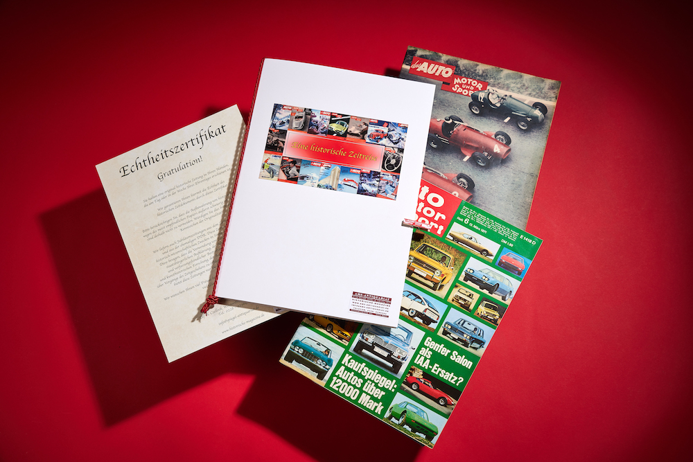 Unsere Auto Motor Sport Archiv Geschenkmappe