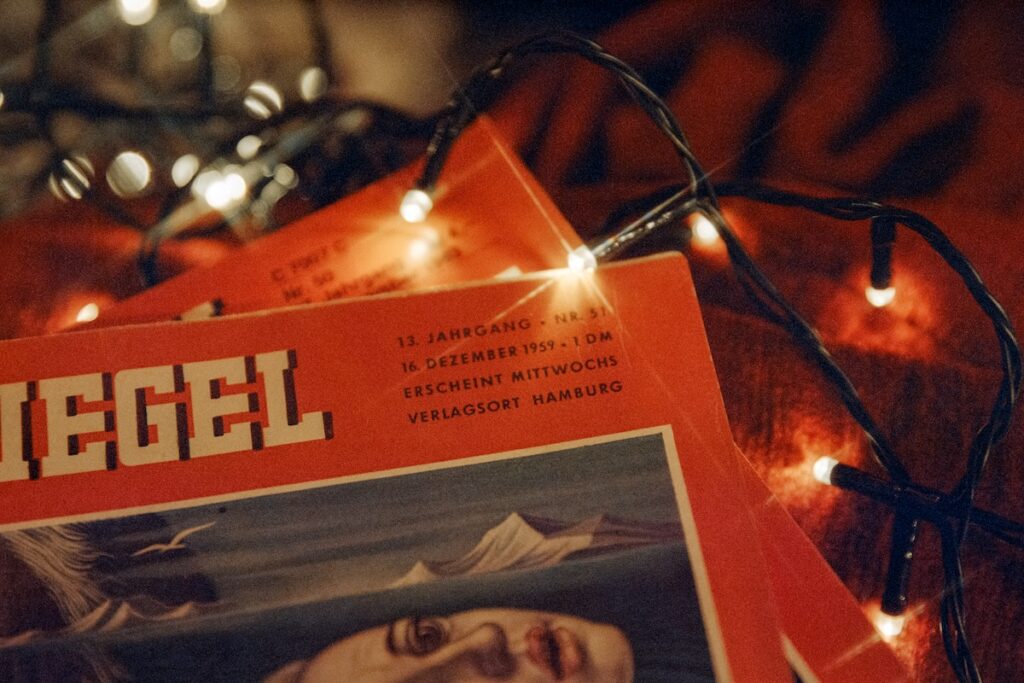 Heinzels Wintermärchen 2025: altes Spiegel Magazin