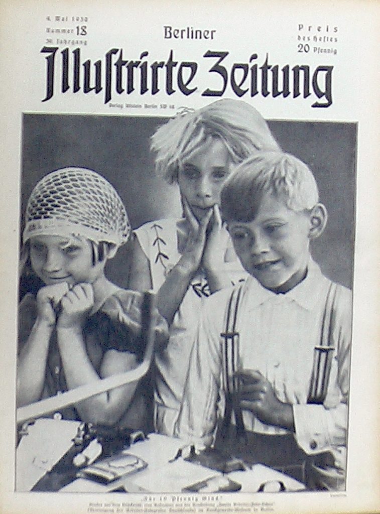Alte Zeitung aus Berlin bestellen!: Hier Berliner Illustrierte Zeitung 4. Mai 1930.