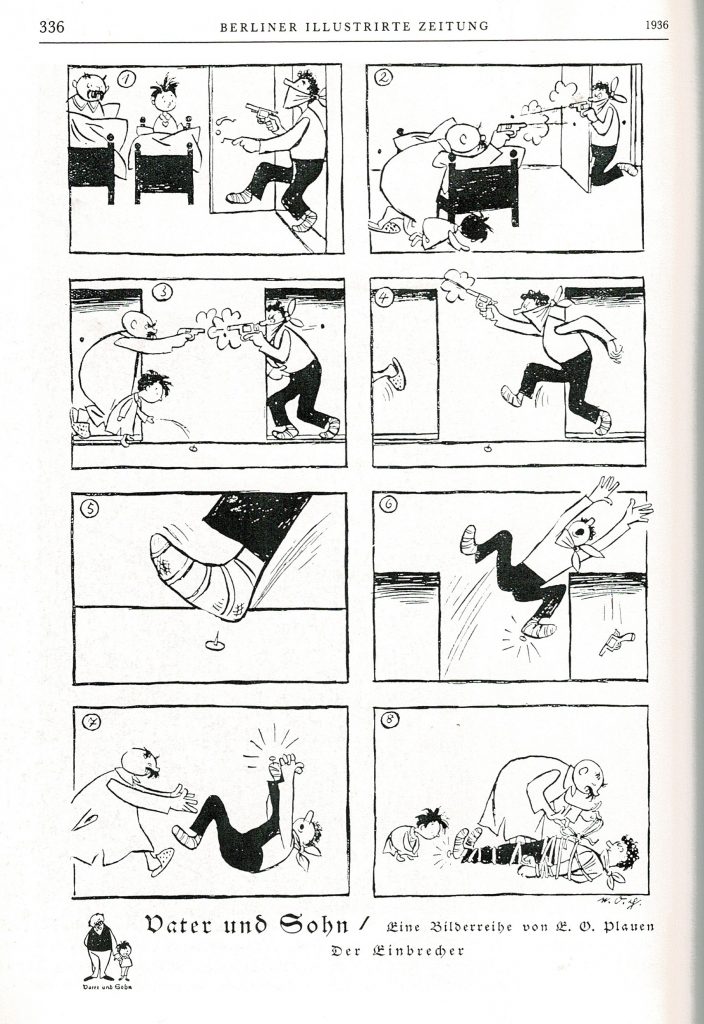 Comic "Vater und Sohn"