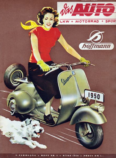 Zeitung 70. Geburtstag. Auto-Motor-Sport von 1950