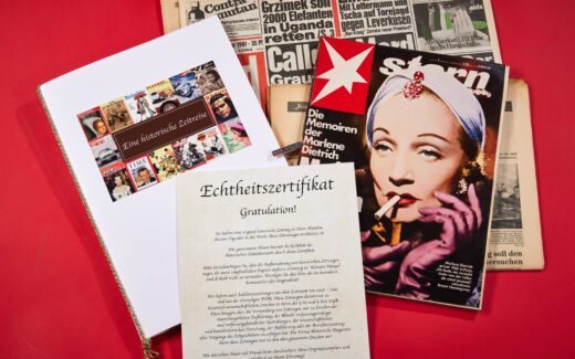 Original Zeitung zum 70. Geburtstag