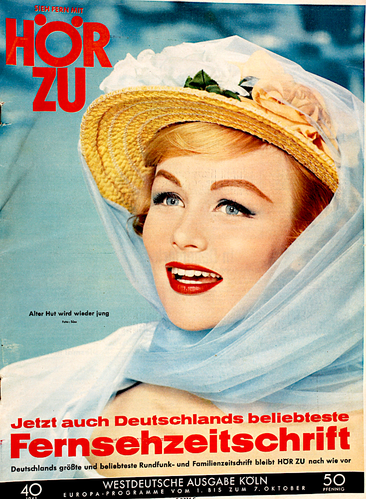 Zeitung 1961: Alter Hut wird wieder jung