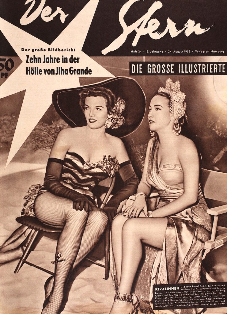 Jane Russel und Dorothy Lamour Stern Ausgabe 34/1952