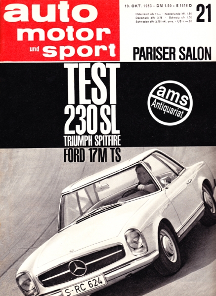 Alte Auto Motor und Sport Heft 7/1965 in Nordrhein-Westfalen
