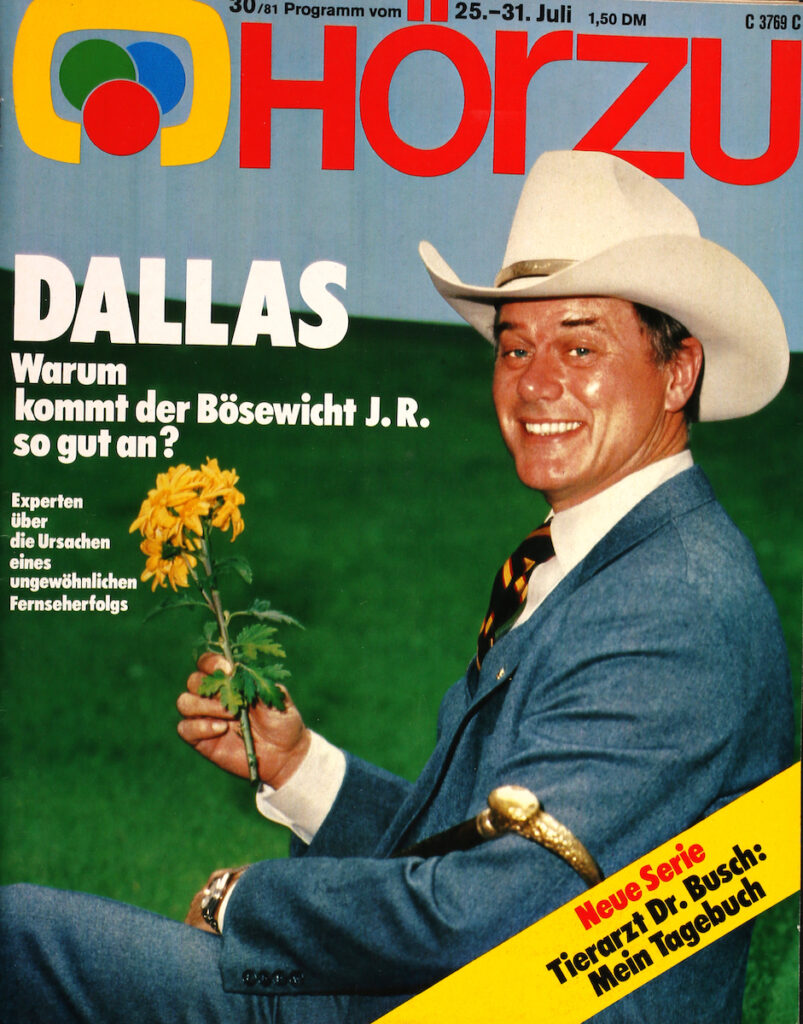 Zeitung Hörzu 1981: J.R. Dallas