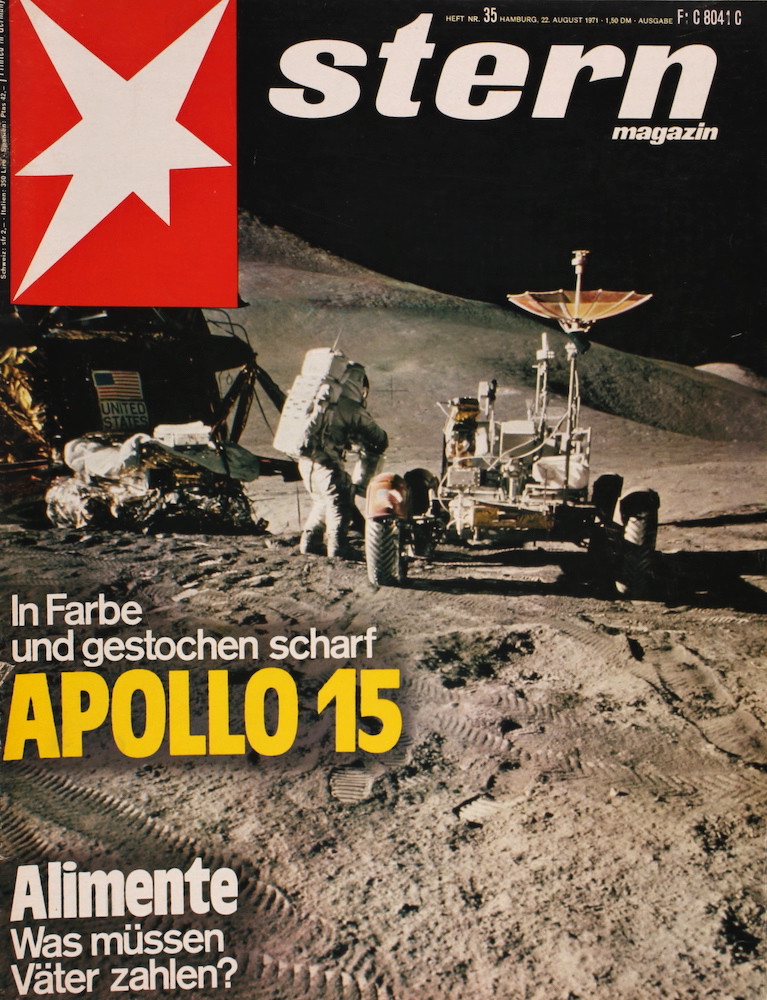 Zeitung 1971: Apollo 15