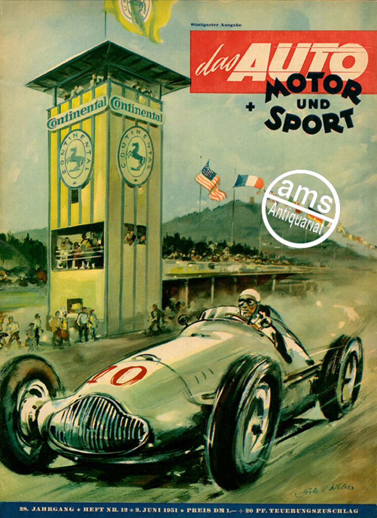 Original Zeitung vom Tag der Geburt:
Auto Motor Sport von 1951  