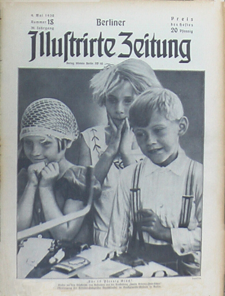 Original Zeitung vom Tag der Geburt: Berliner Zeitung von 1930