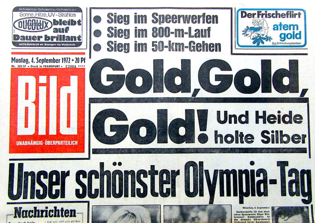 Bild Zeitung 1972