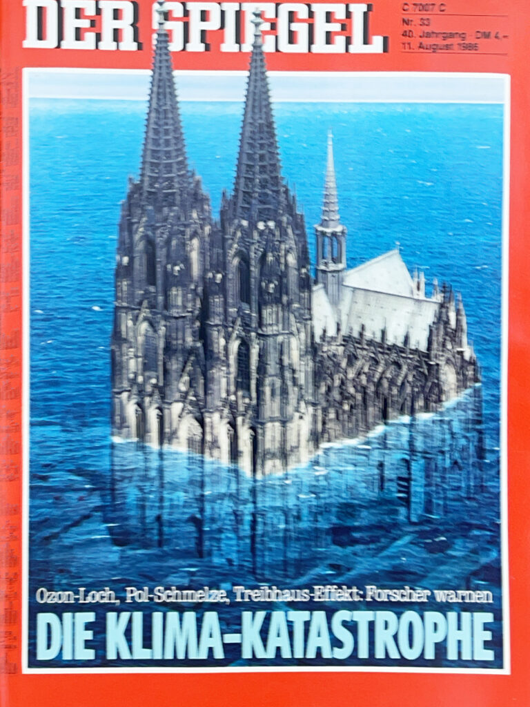 Nachhaltiges Geschenk: KLIMAKATASTROHE: Der Spiegel 33/1986

