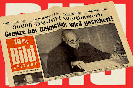 Bild Zeitung 1964: Der 13. Jahrgang der Bildzeitung!