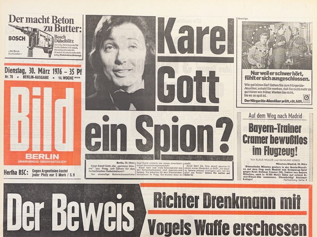Zeitung zum. 50. Geburtstag aus dem Jahre 1976