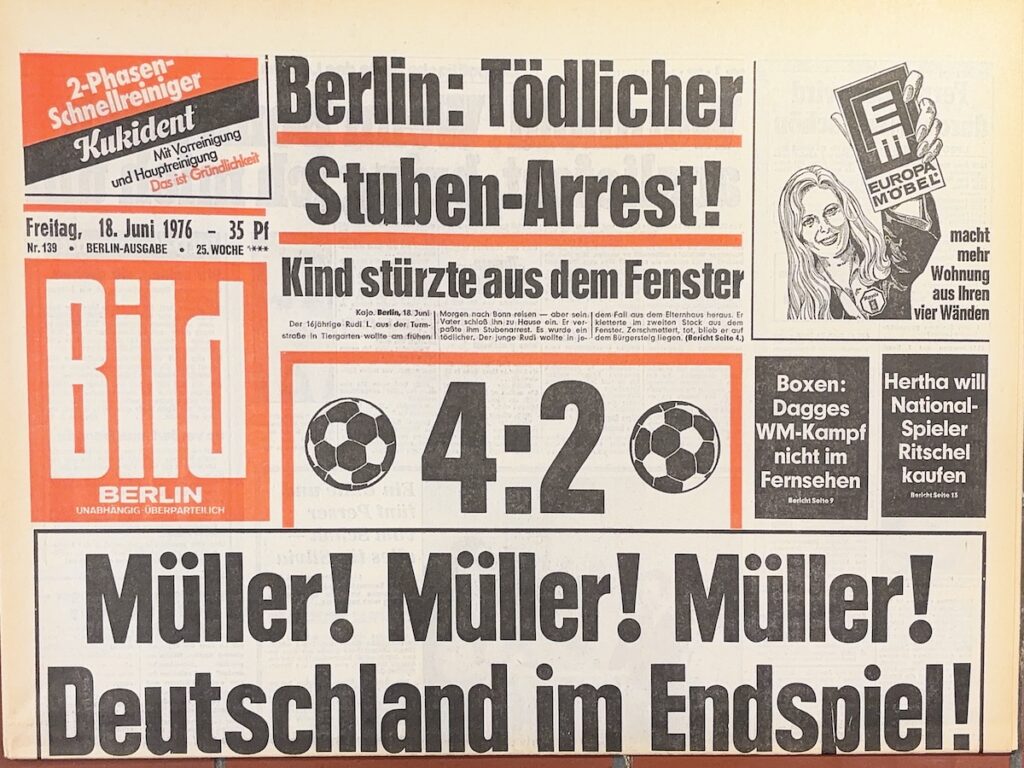 Bild Zeitung vom Geburtstag  hier bestellen!