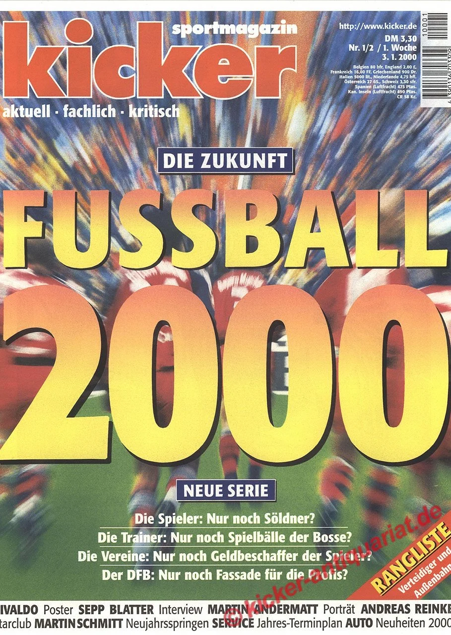 Kicker 2000 – Die Zukunft Fußball 2000